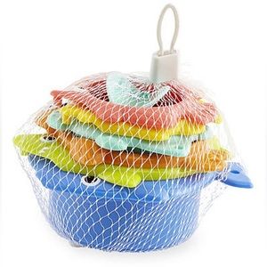 🆕 NWT Sea Critters Set of 6 Bath Cups by Bruin Bath